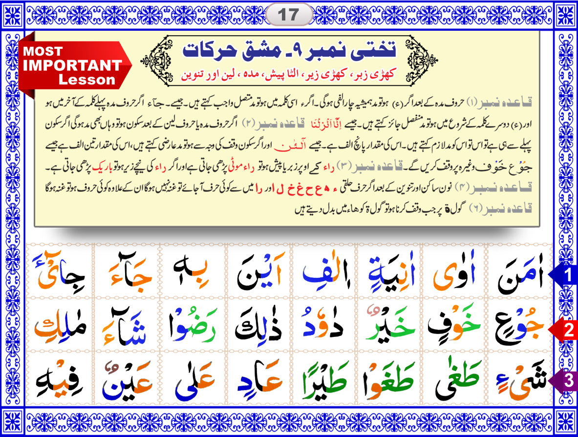 reading quran with tajweed 